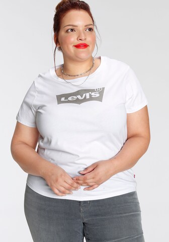 Levi's® Plus Shirt in White: front