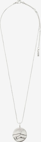 Pilgrim Necklace 'Heat' in Silver: front