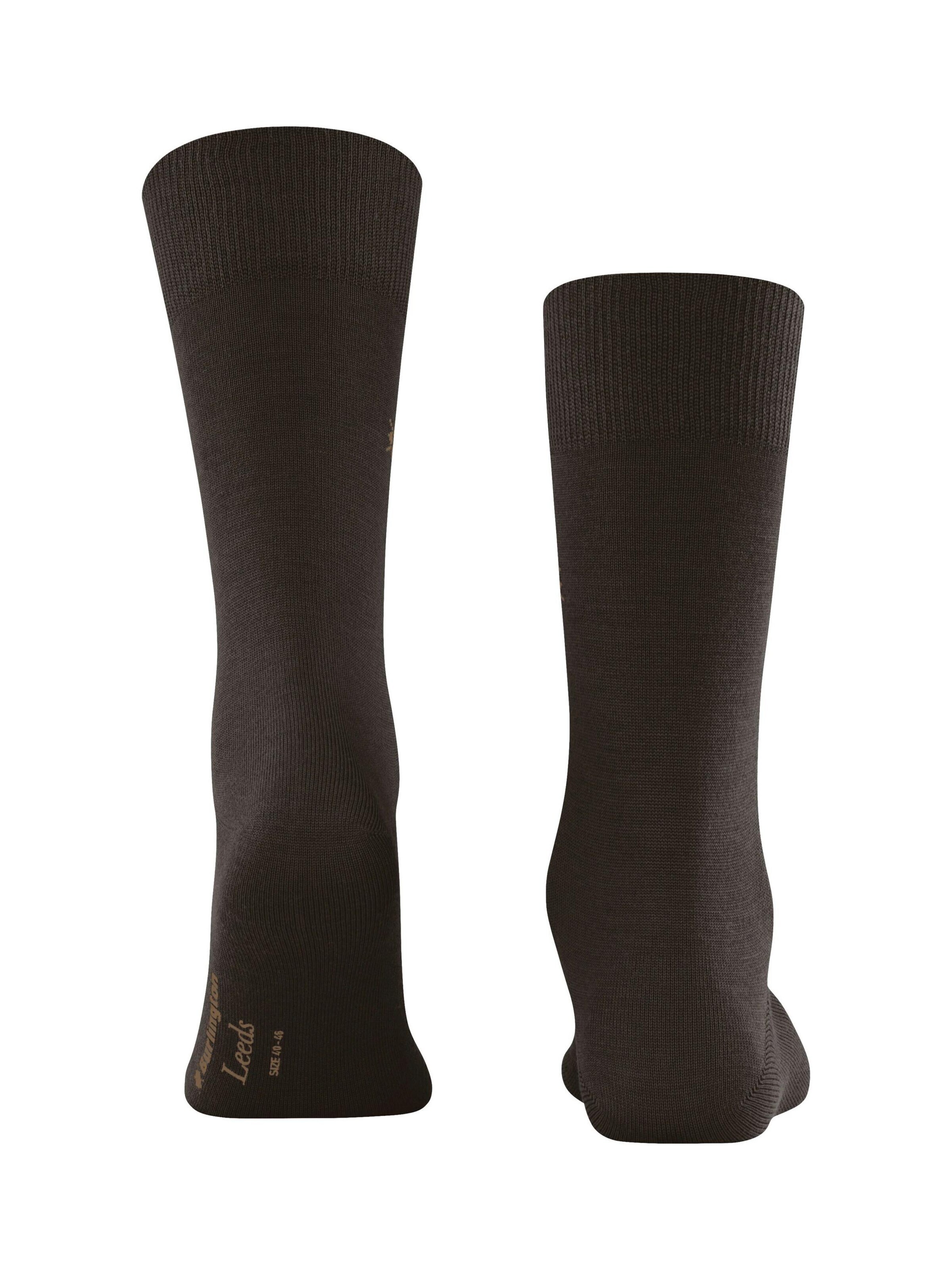 BURLINGTON Socken 'Leeds'‌‌‌‌‌‌ in Braun
