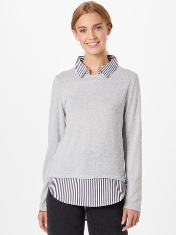 Hailys Sweater 'Linda' in Grey: front