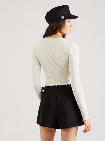 Tally Weijl Shirt in Beige