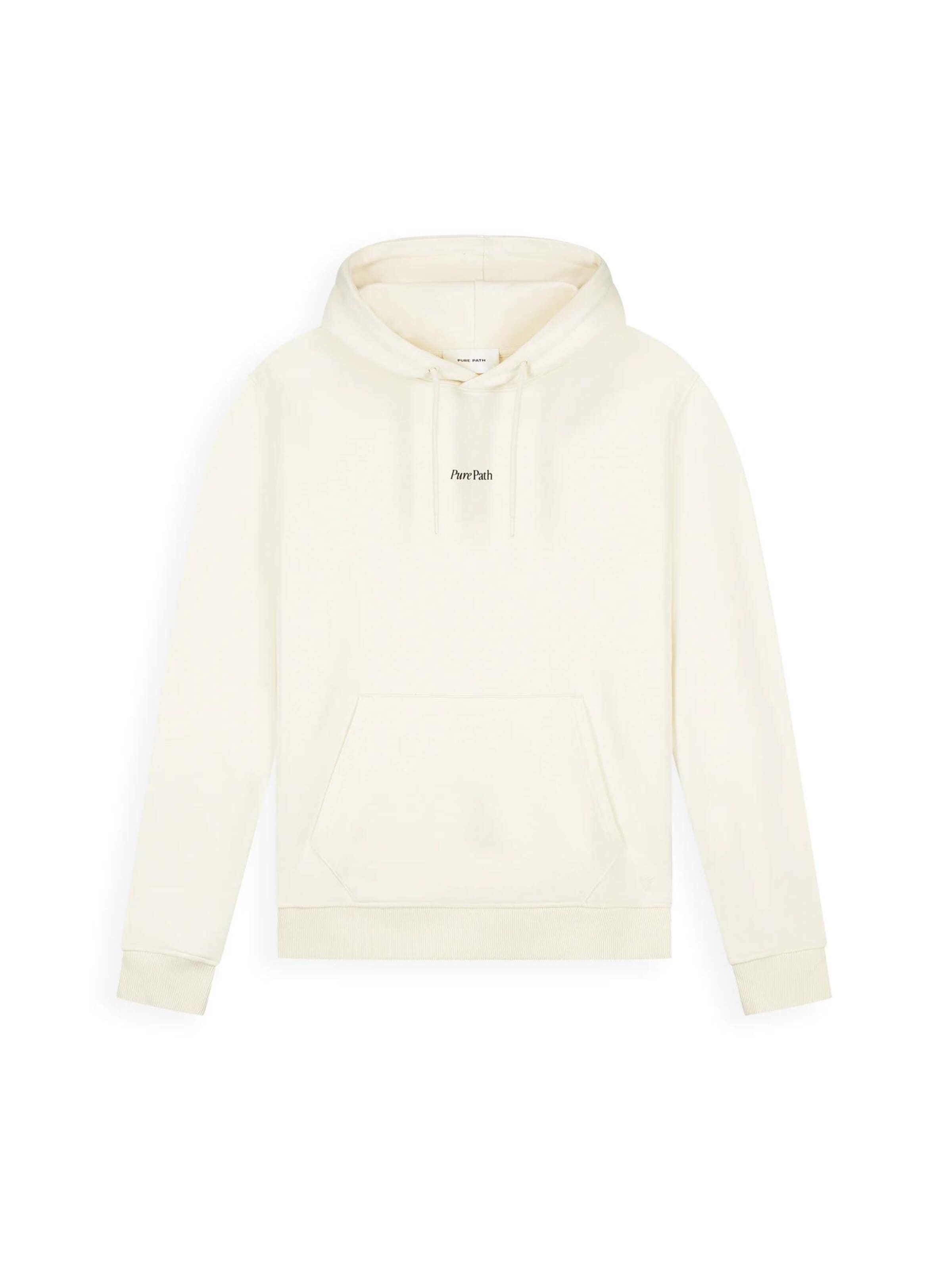 Pure Path Sweatshirt in Beige: Vorderseite