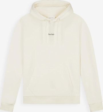 Sweat-shirt Pure Path en beige : devant