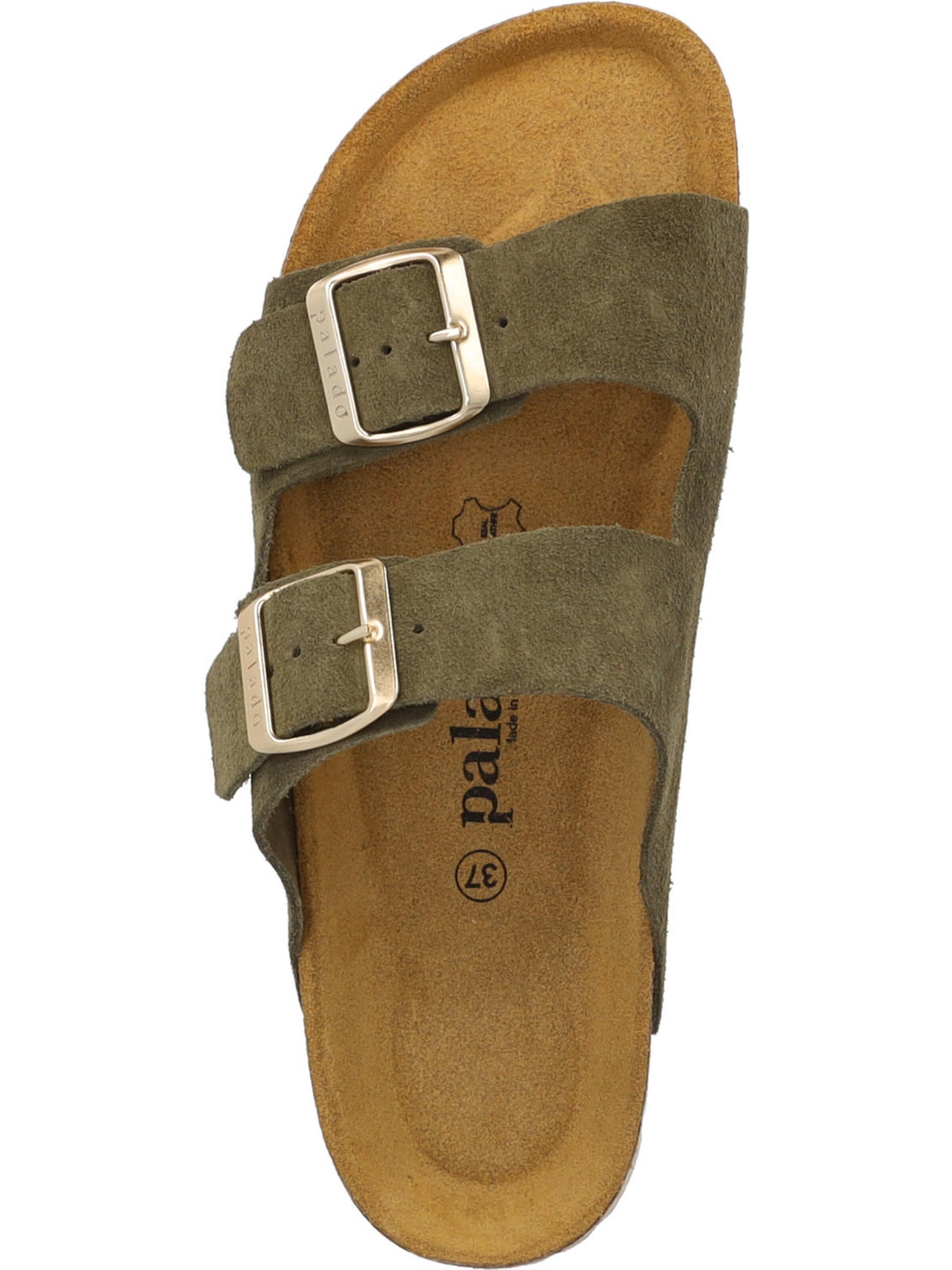 Palado Mule 'Palado Korfu Suede Premium Leather' in Green