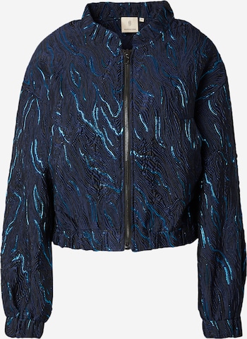 Peppercorn Between-season jacket 'Rowan' in Blue: front