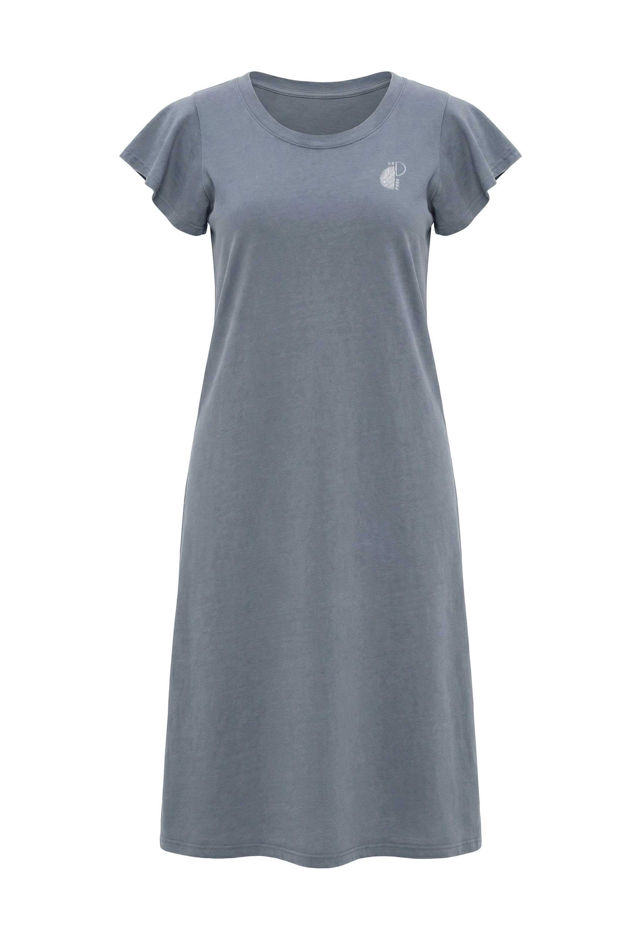Ulla Popken Dress in Grey: front