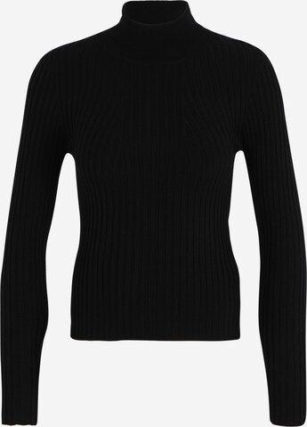 Pieces Petite Pullover 'CRISTA' in Schwarz: predná strana