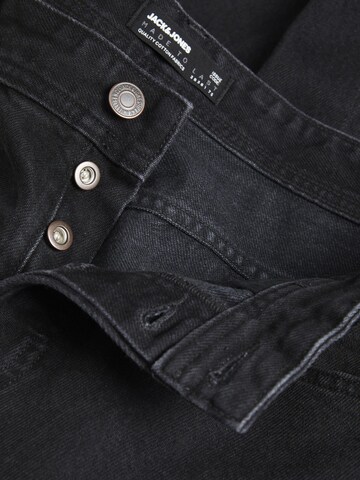 JACK & JONES Loosefit Jeans 'Alex' in Schwarz