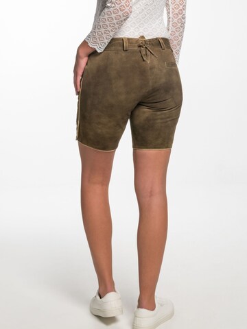 SPIETH & WENSKY Slim fit Trousers in Beige