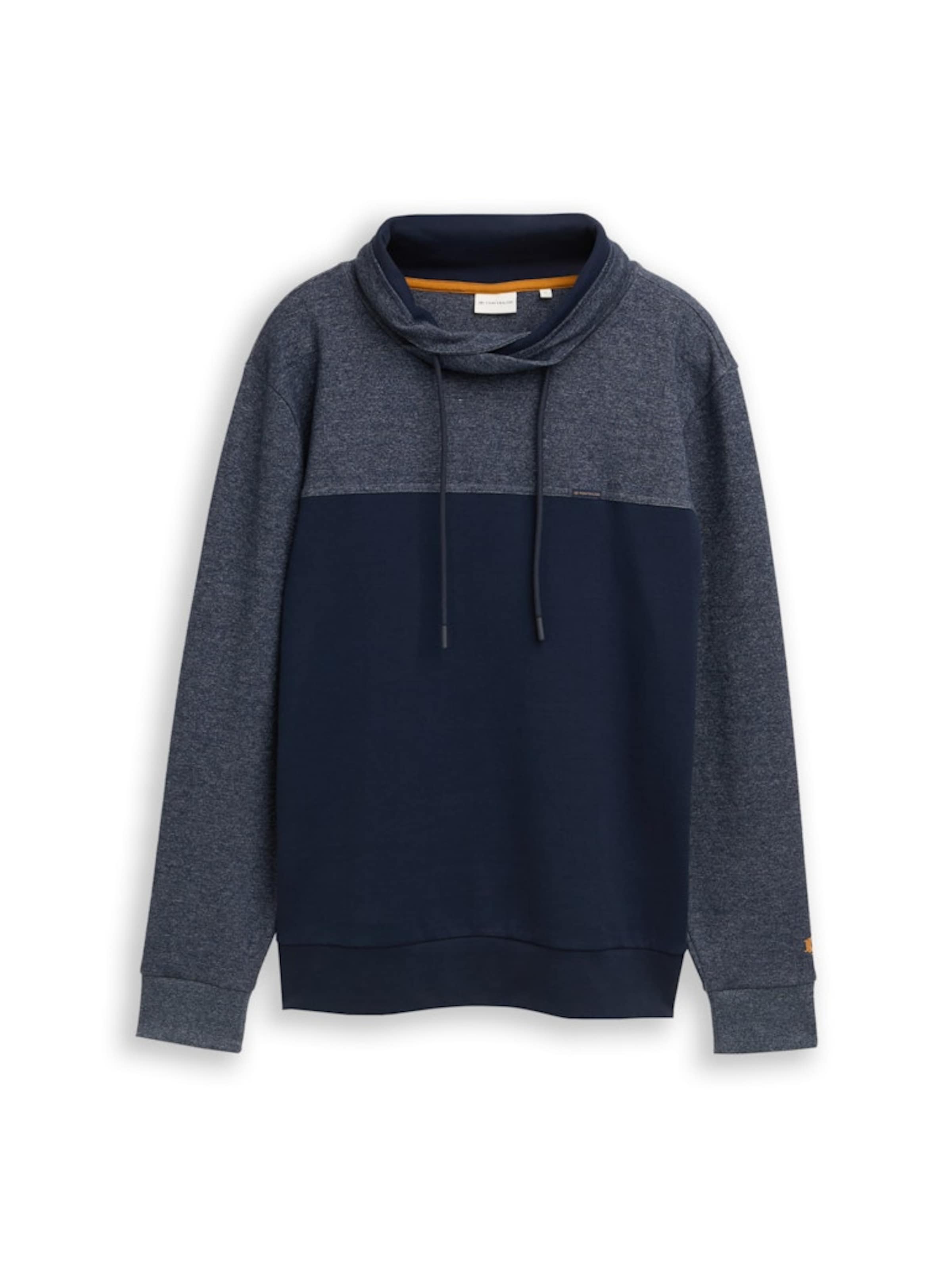 TOM TAILOR Sweatshirt in Blue: front