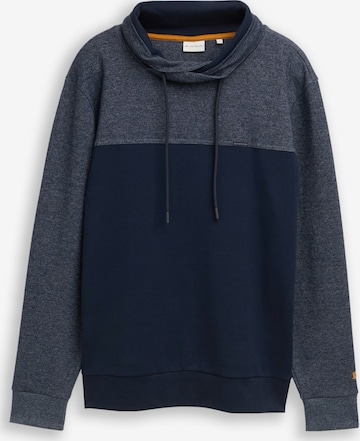 TOM TAILOR Sweatshirt in Blau: Vorderseite