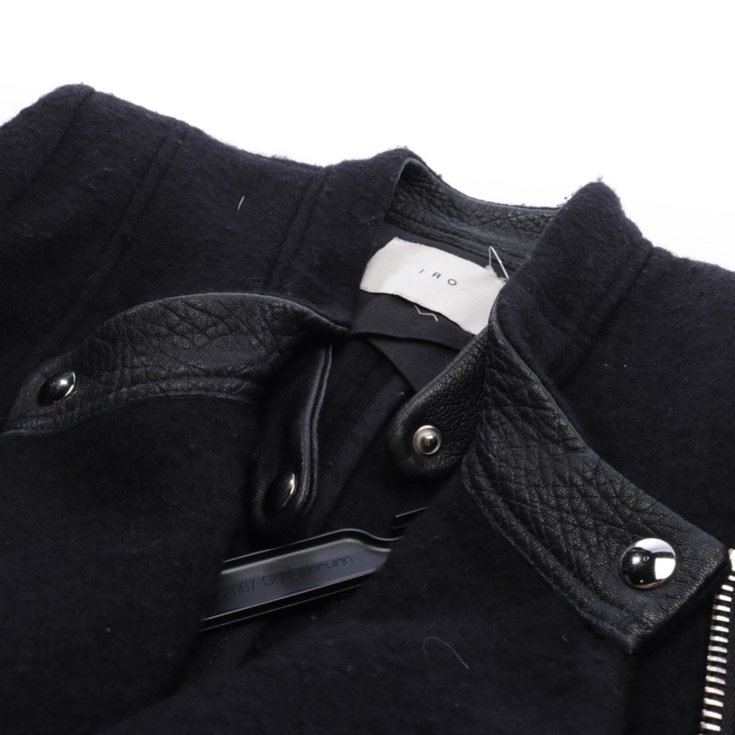 IRO Jacket & Coat in S in Black