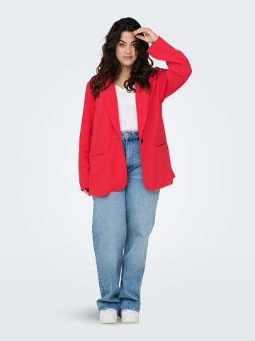 ONLY Carmakoma Blazer in Red