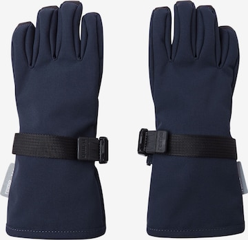 Reima Gloves 'Pivo' in Blue: front