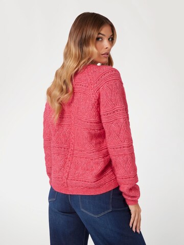 GUESS Knit Cardigan in Pink