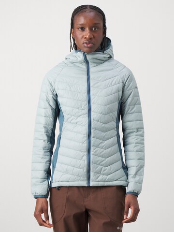 mėlyna COLUMBIA Laisvalaikio striukė 'Powder Pass II Hybrid': priekis