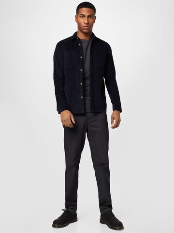 TOM TAILOR DENIM Regular Fit Hemd in Blau