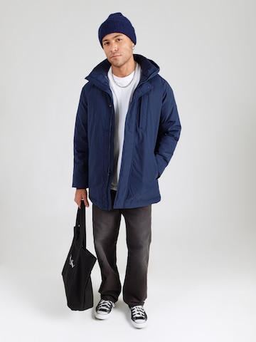 HOLLISTER Зимняя парка в Синий