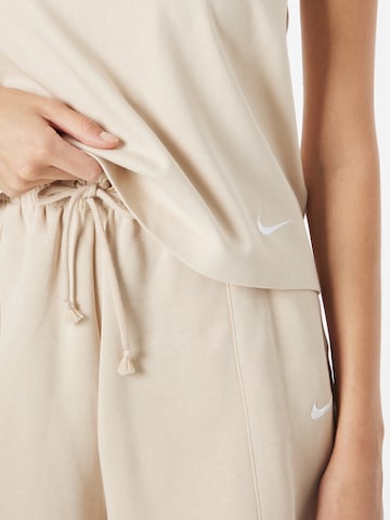 Haut Nike Sportswear en beige