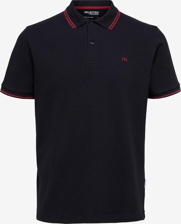 SELECTED HOMME Poloshirt 'Dante' in Schwarz: predná strana