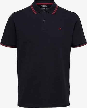 SELECTED HOMME Poloshirt 'Dante' in Schwarz: predná strana