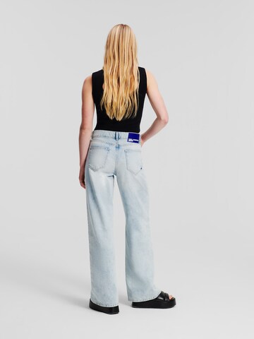 KARL LAGERFELD JEANS Loosefit Jeans i blå