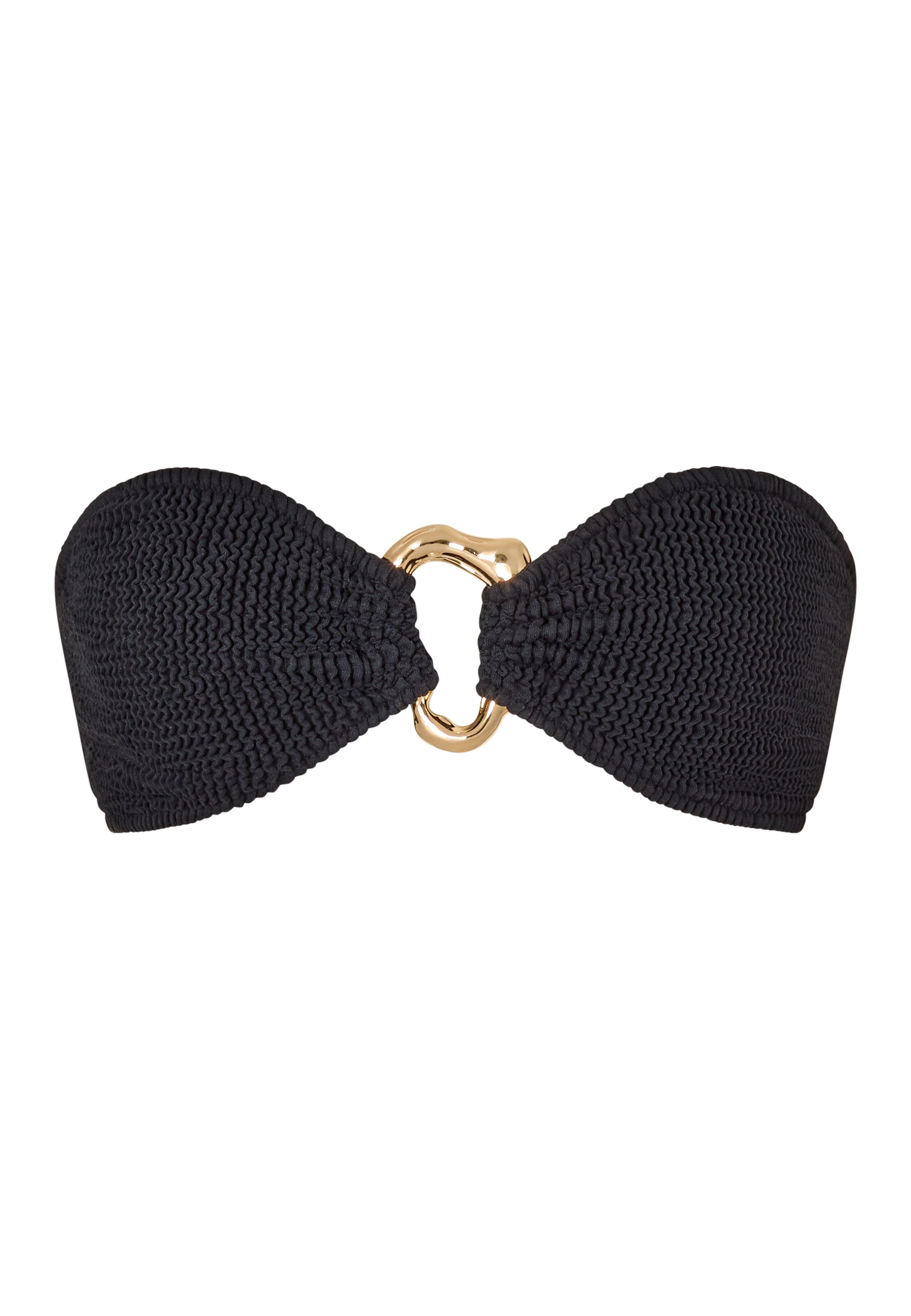 Moda Minx Bikini top 'SCRUNCH' in Black, Item view