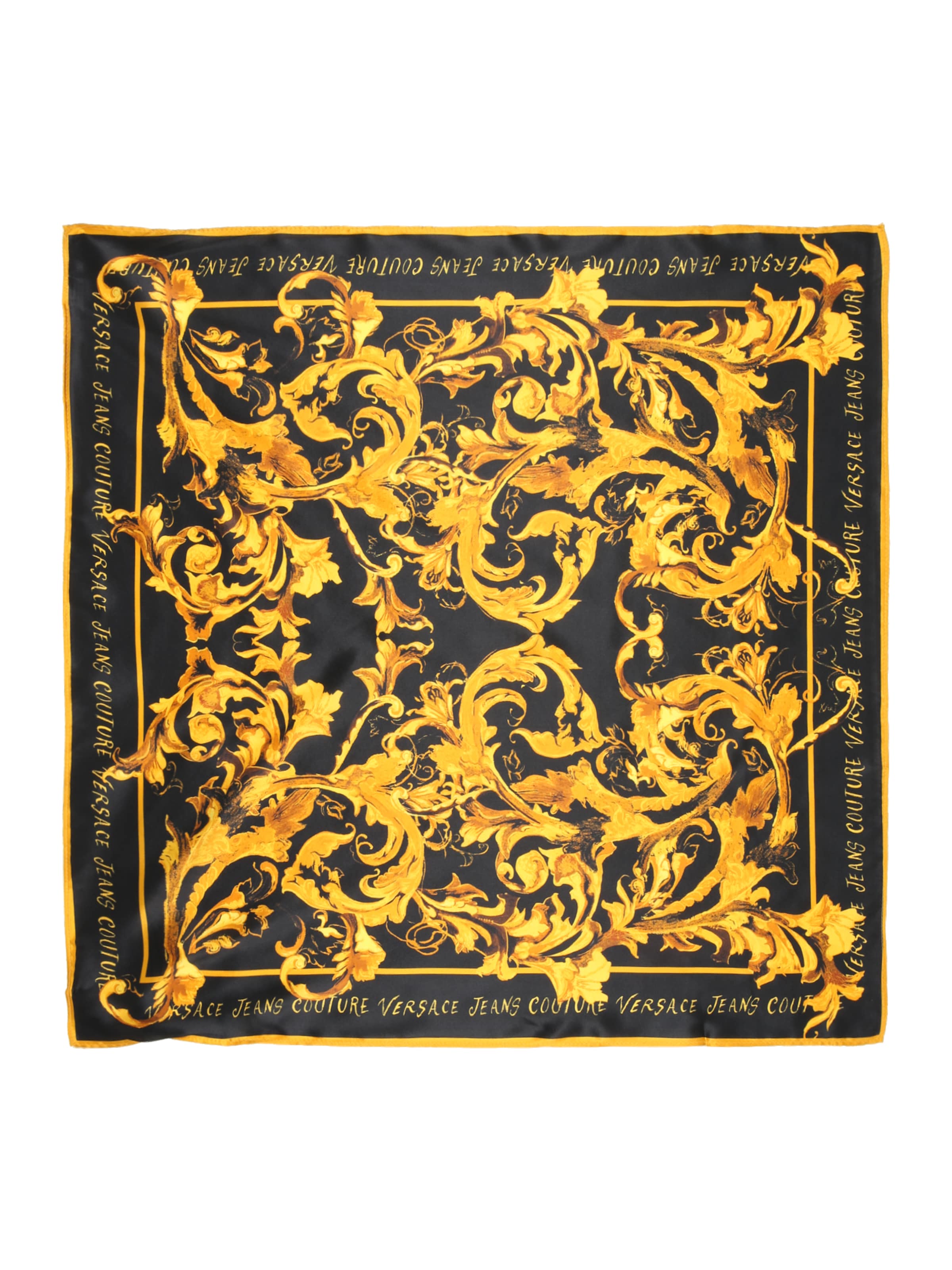 Versace Jeans Couture Платок в Черный: спереди