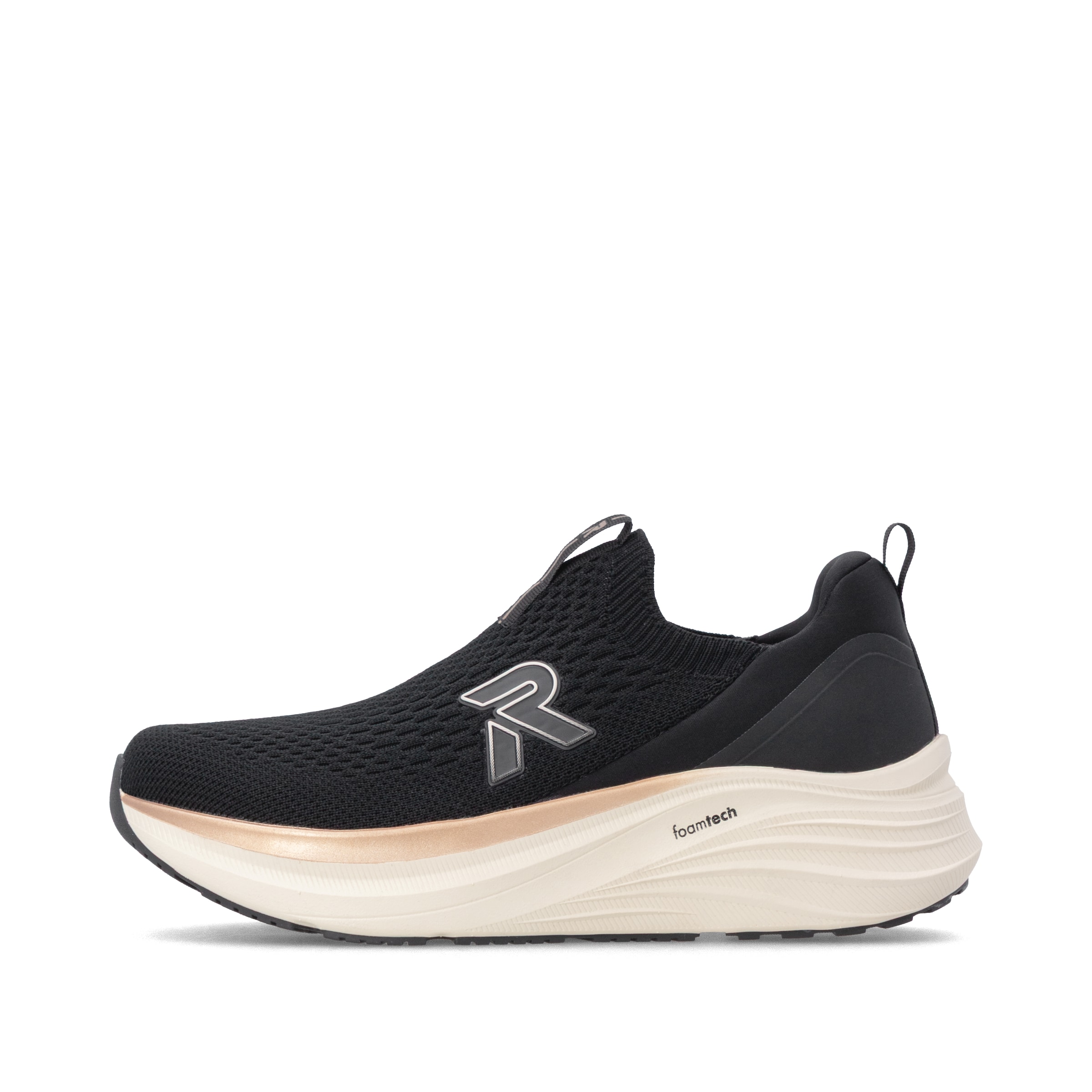 Baskets basses Rieker en noir