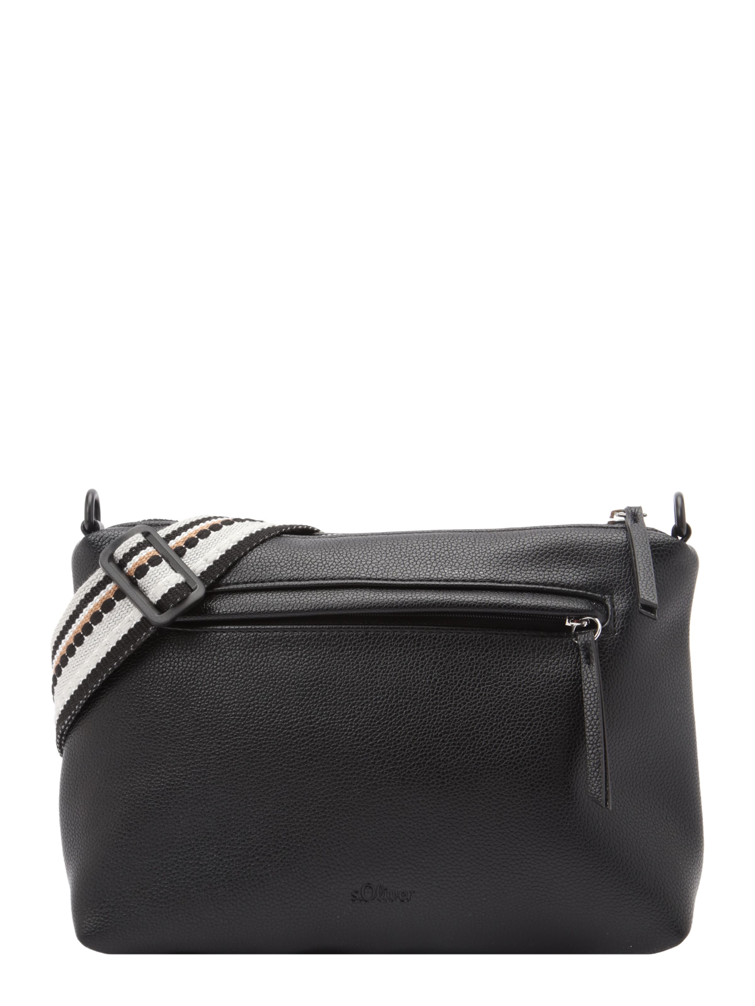 s.Oliver Umhängetasche in Schwarz: Vorderseite