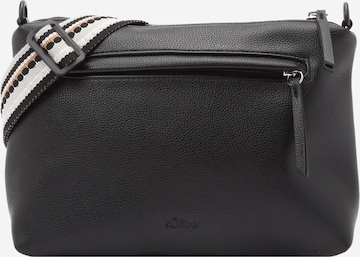 s.Oliver Umhängetasche in Schwarz: Vorderseite
