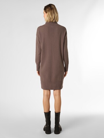 Marie Lund Knitted dress in Brown