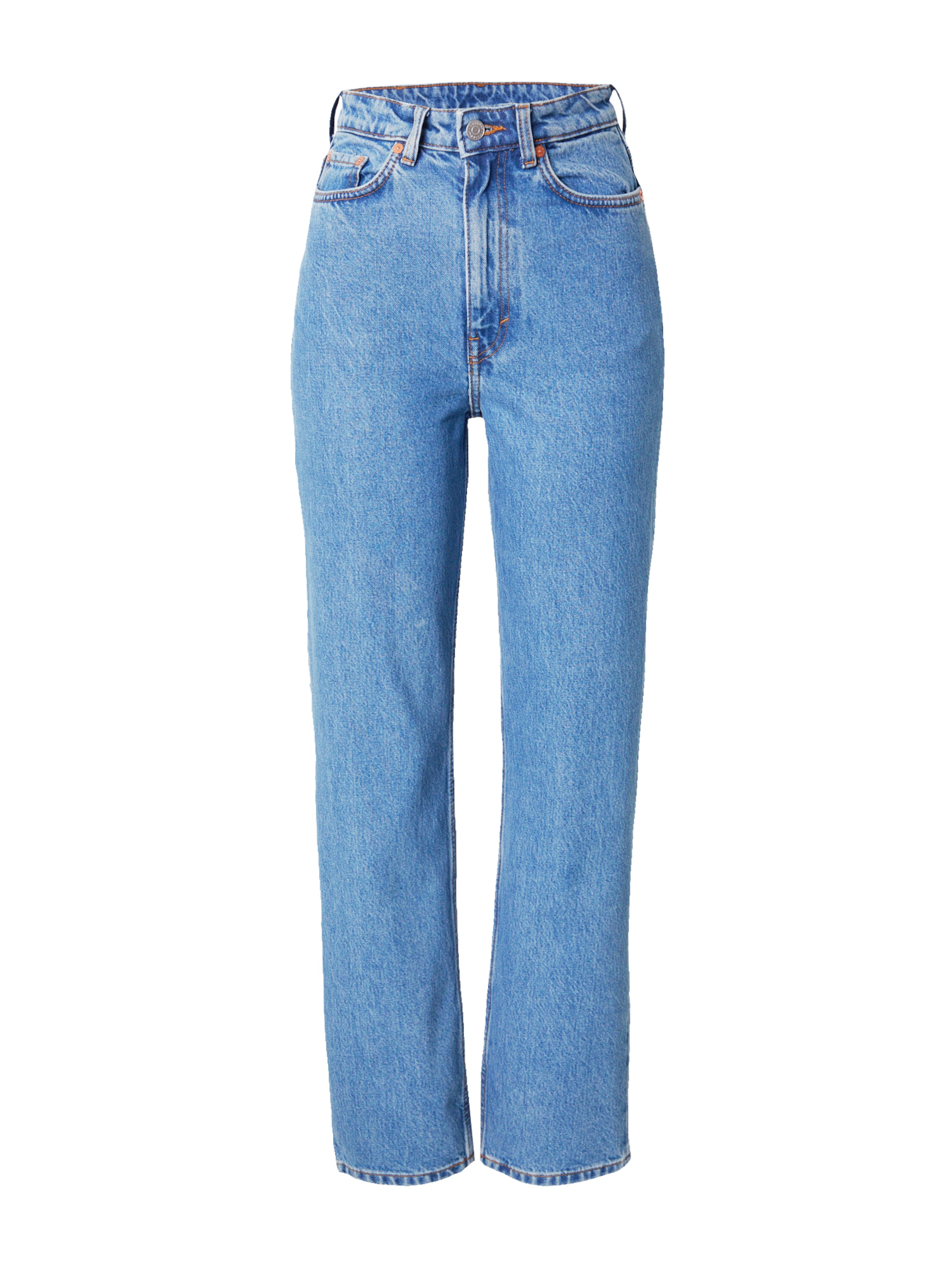 WEEKDAY - Regular Calças de ganga 'Rowe Echo' em azul: frente