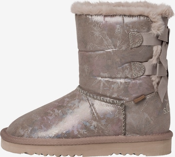 s.Oliver Snow Boots in Beige