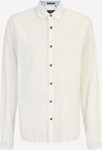CAMP DAVID Regular fit Риза в бяло: отпред