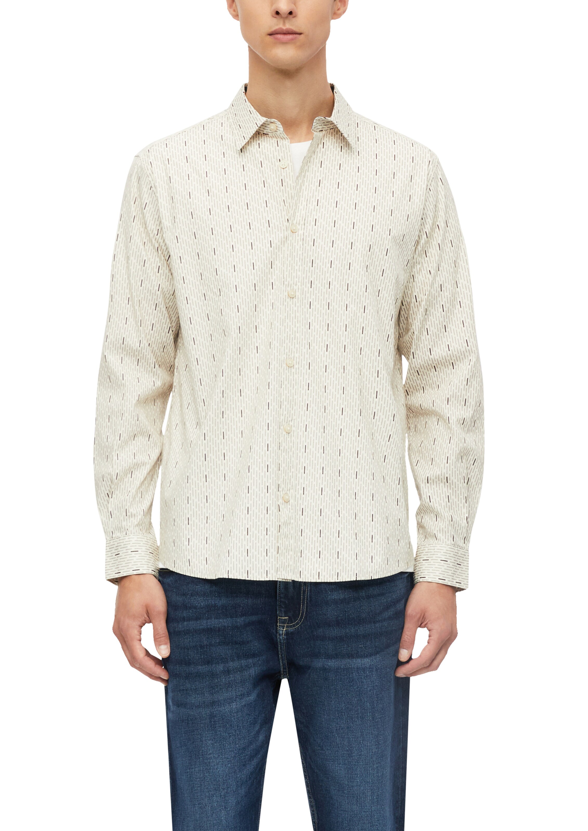Regular fit Camicia di s.Oliver in beige