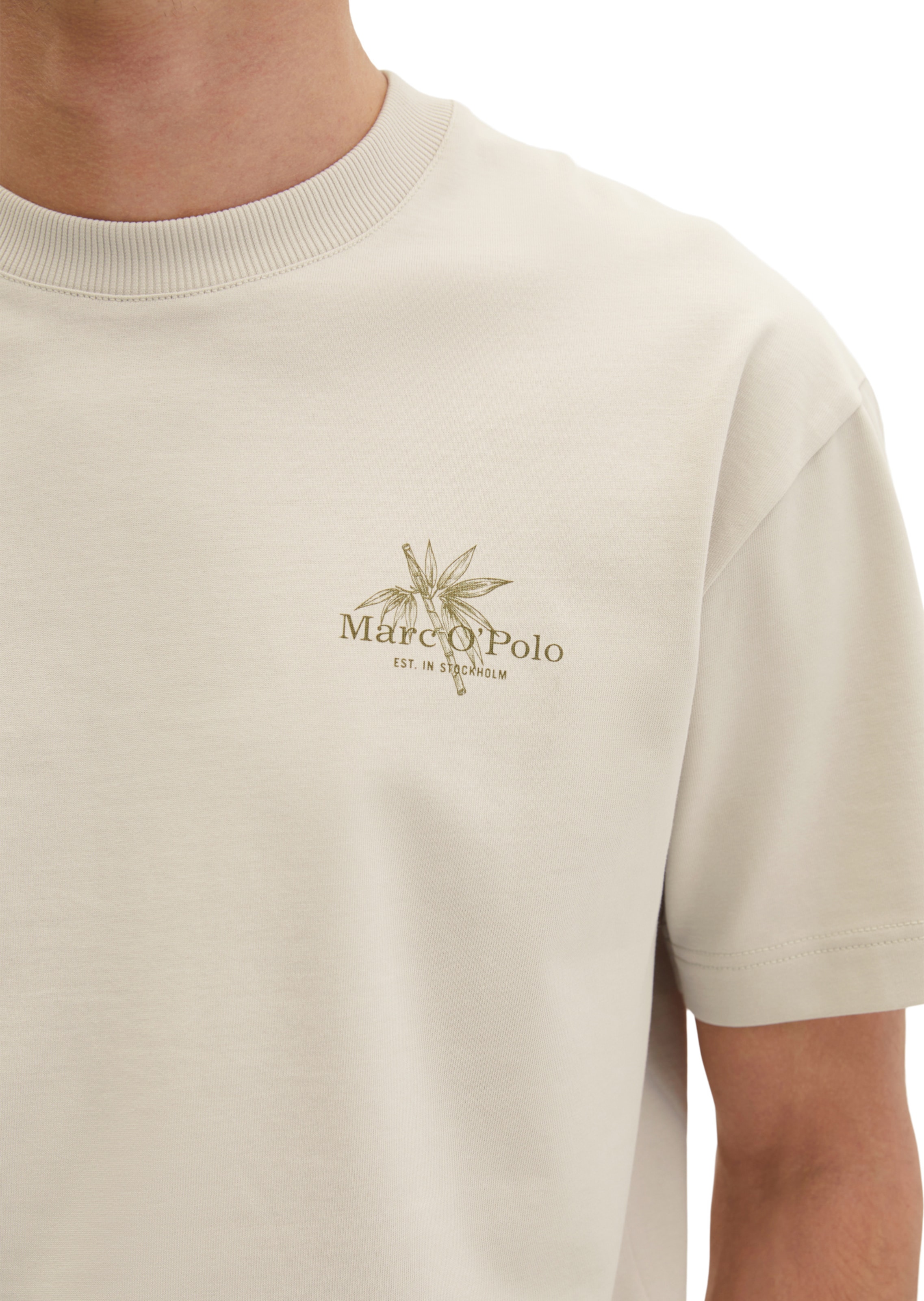 T-Shirt Marc O'Polo en beige