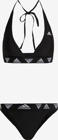 Costum de baie sport ADIDAS SPORTSWEAR pe negru / alb, Vizualizare produs