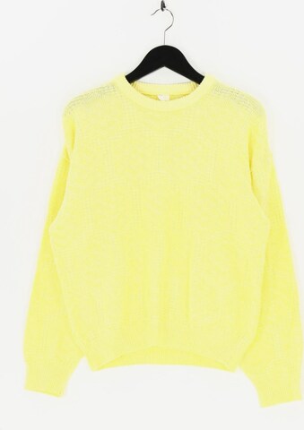 UNBEKANNT Sweater & Cardigan in XL in Yellow: front