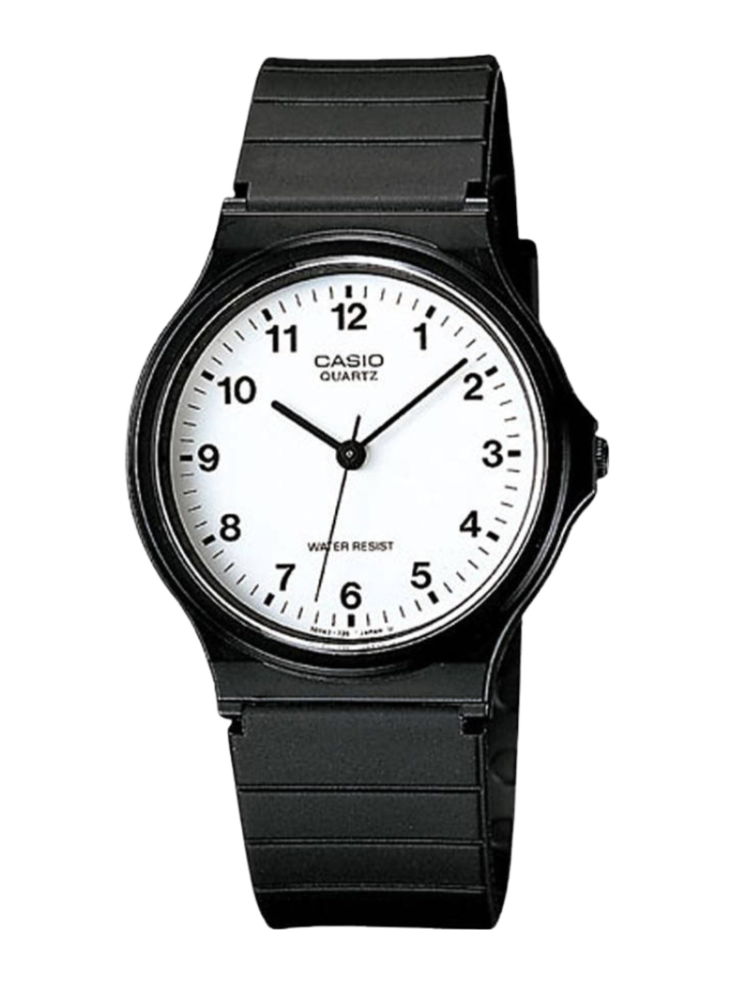 CASIO Uhr in Schwarz: Vorderseite