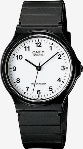 Montre à affichage analogique CASIO en noir : devant