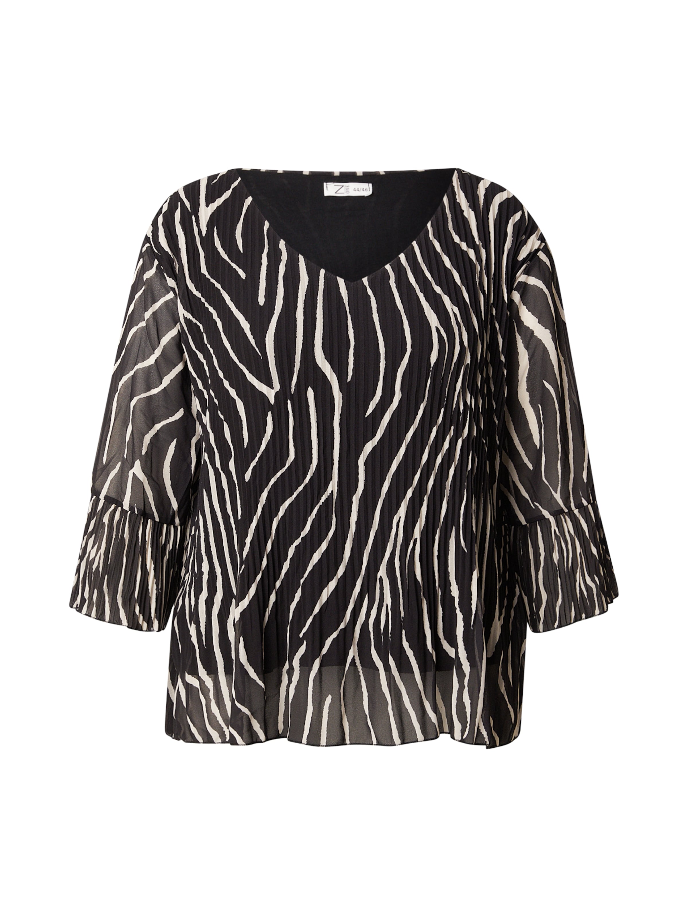 Z-One Blouse 'Ok44ali' in Black: front