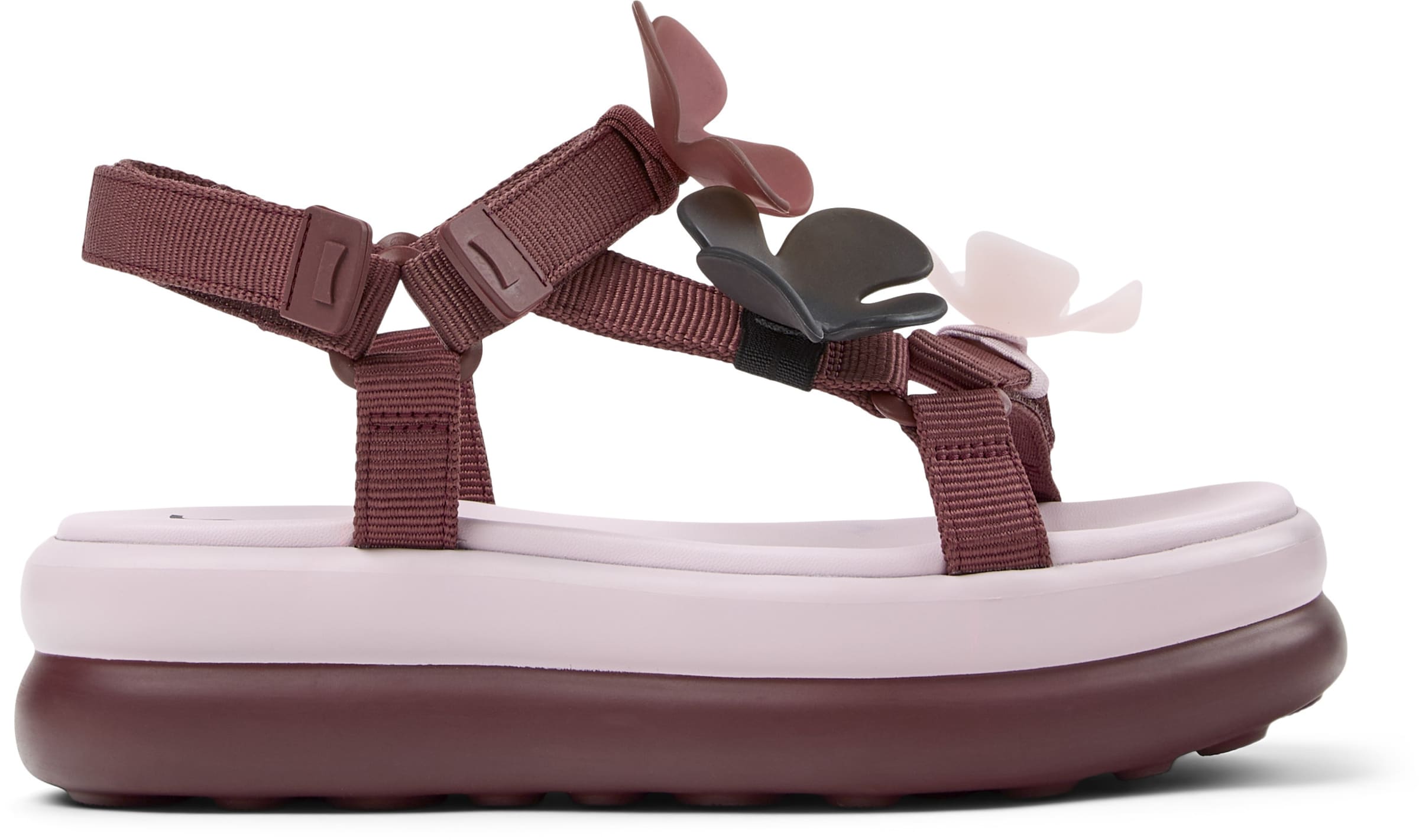 Sandalo 'Pelotas Flota Up' di CAMPER in rosso: frontale