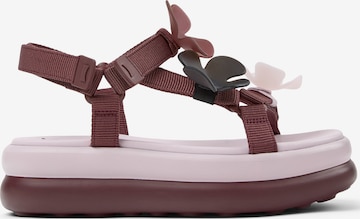 Sandalo 'Pelotas Flota Up' di CAMPER in rosso: frontale