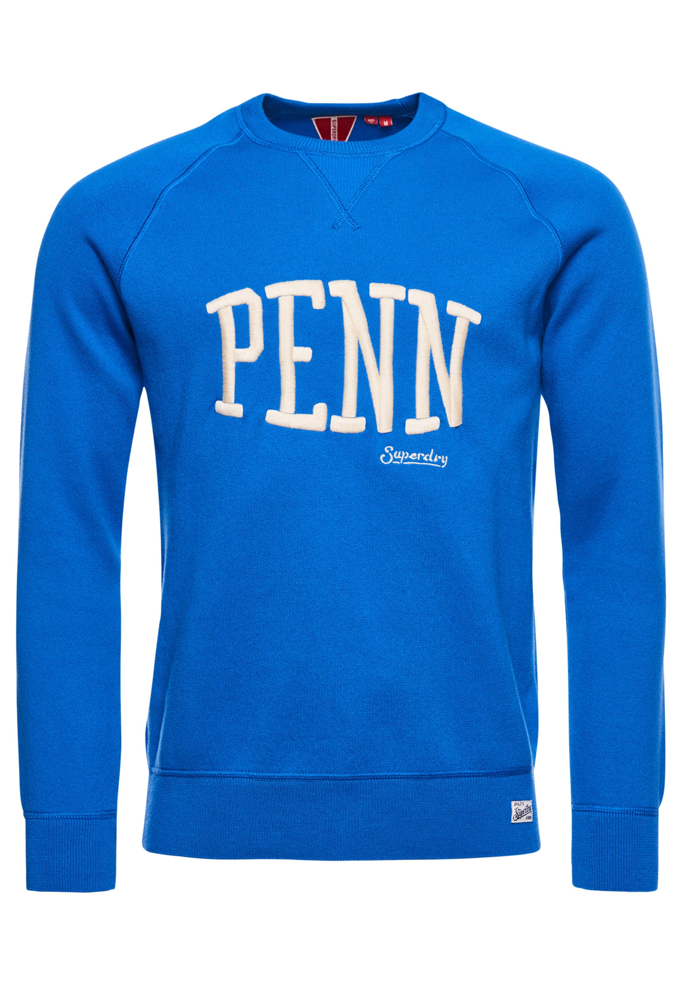 Männer Sweat Superdry Sweatshirt 'Varsity' in Grau - YN86597 Männer Sweat Superdry Sweatshirt 'Varsity' in Grau - YN86597