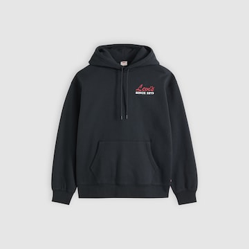 LEVI'S ® - Regular Fit Sweatshirt 'Relaxed Graphic Po' em preto