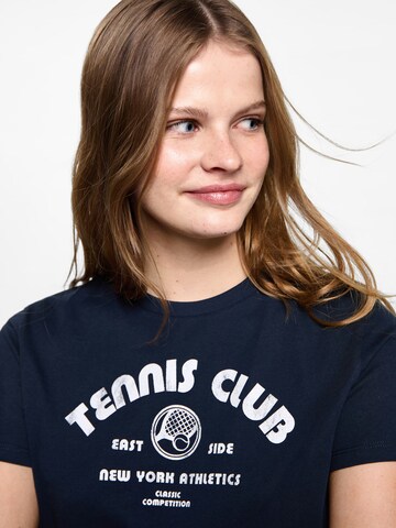MANGO TEEN Shirt 'CLASSIC' in Blue