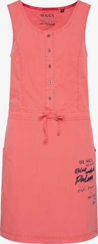 Soccx Summer Dress in Pink: front