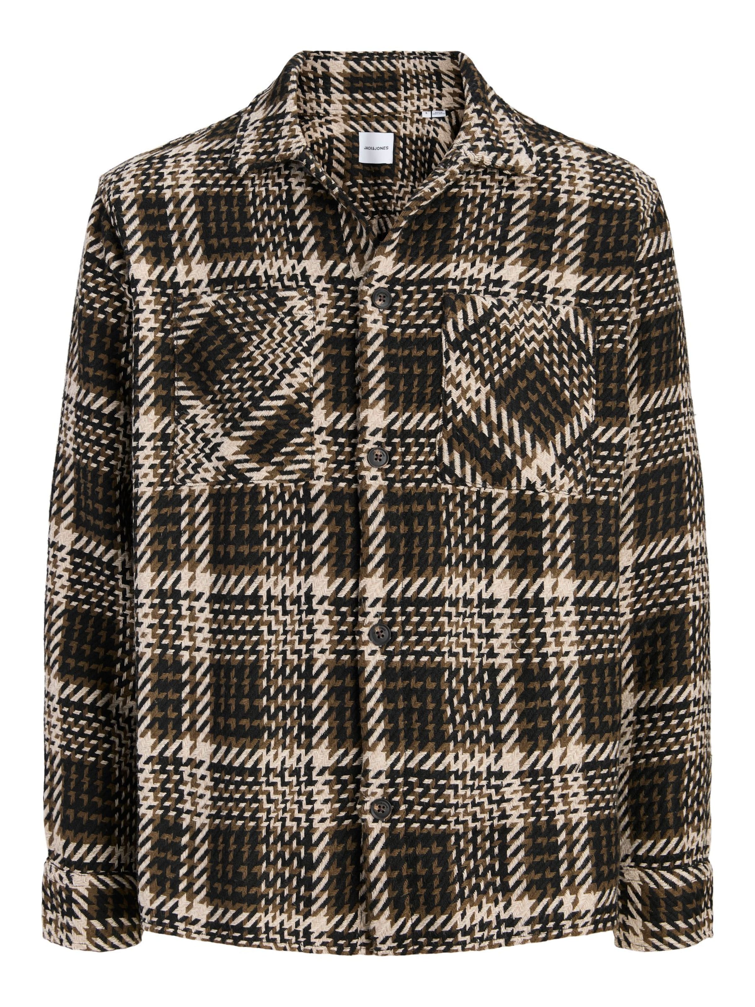 Veste mi-saison JACK & JONES en noir : devant