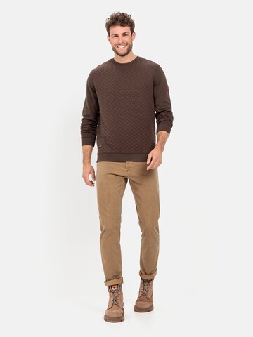 CAMEL ACTIVE Sweatshirt in Brown